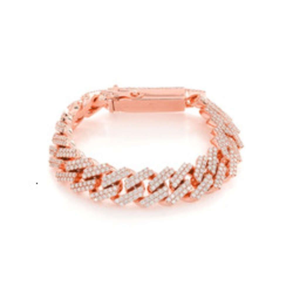 Bracciale con catena rosa-oro 14kt