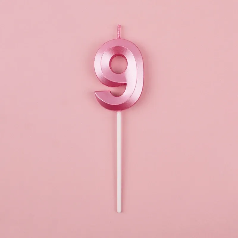 Numero rosa 9