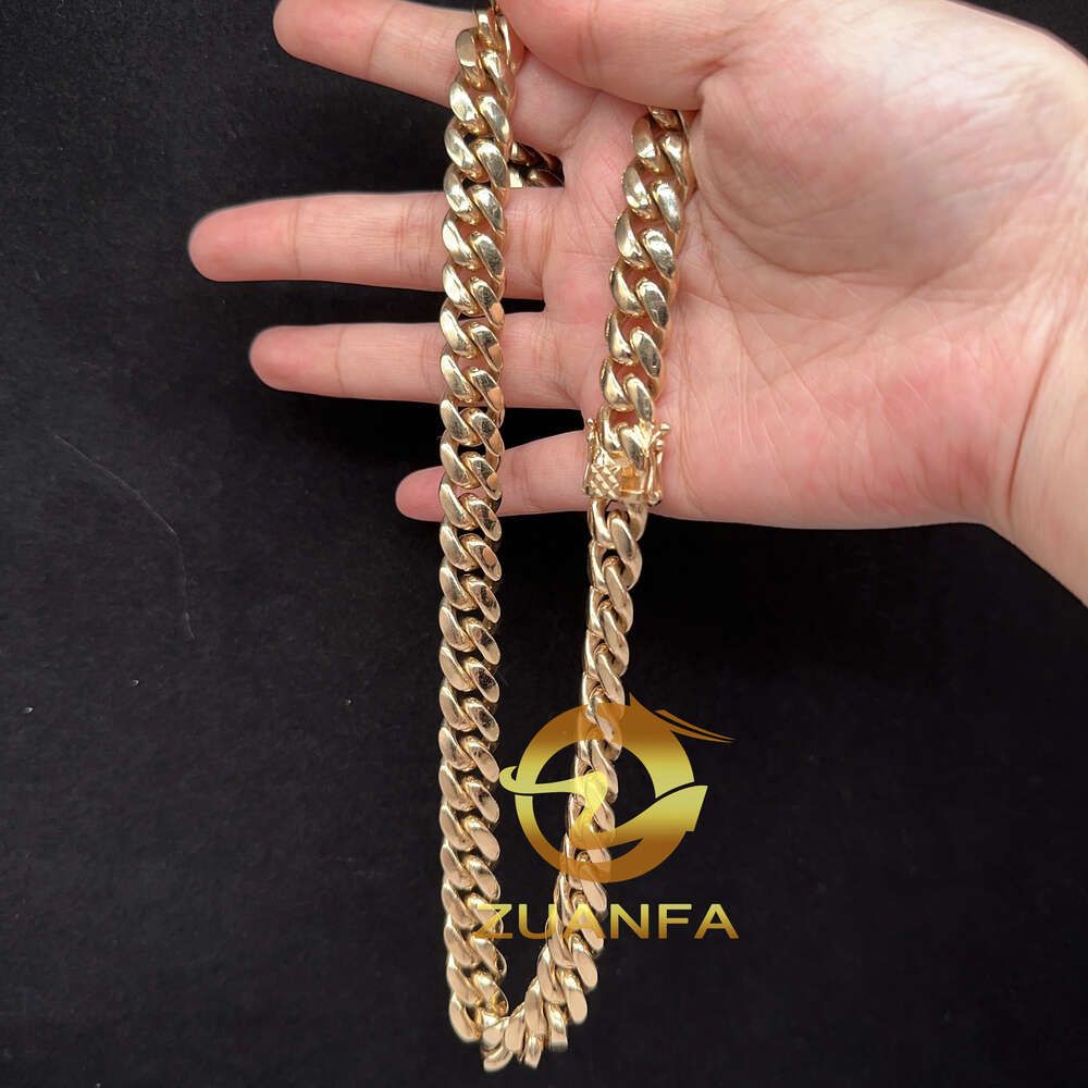 14k vaste goud-20 inches-necklace
