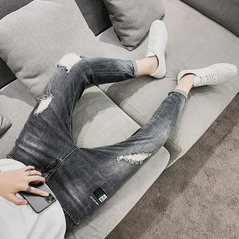 K10 Black Grey Jeans
