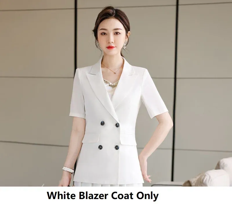 White Blazer Coat