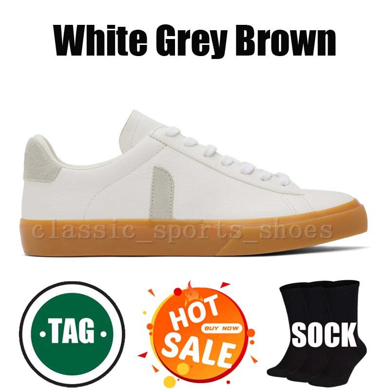 #4 White Grey Brown