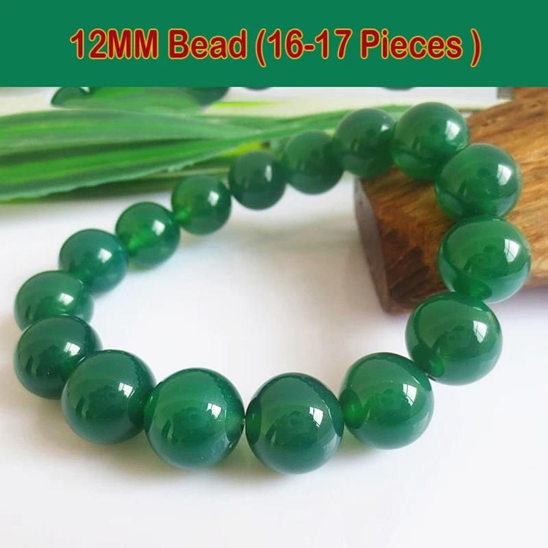 Grüne Perle 12mm
