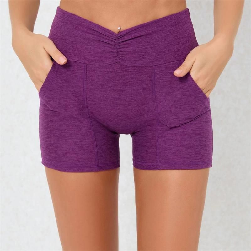 Purple shorts