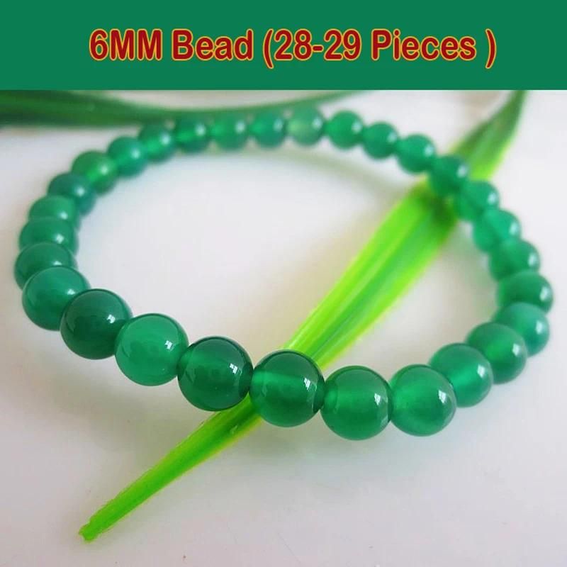 Grüne Perle 6mm