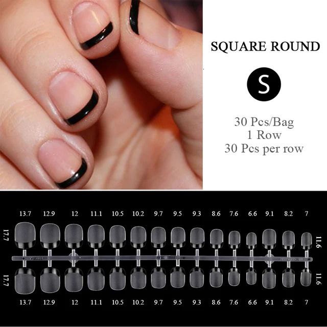 Round Square Black Square S