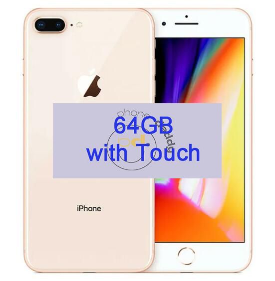 Dorado iPhone 8 más 64 GB con toque