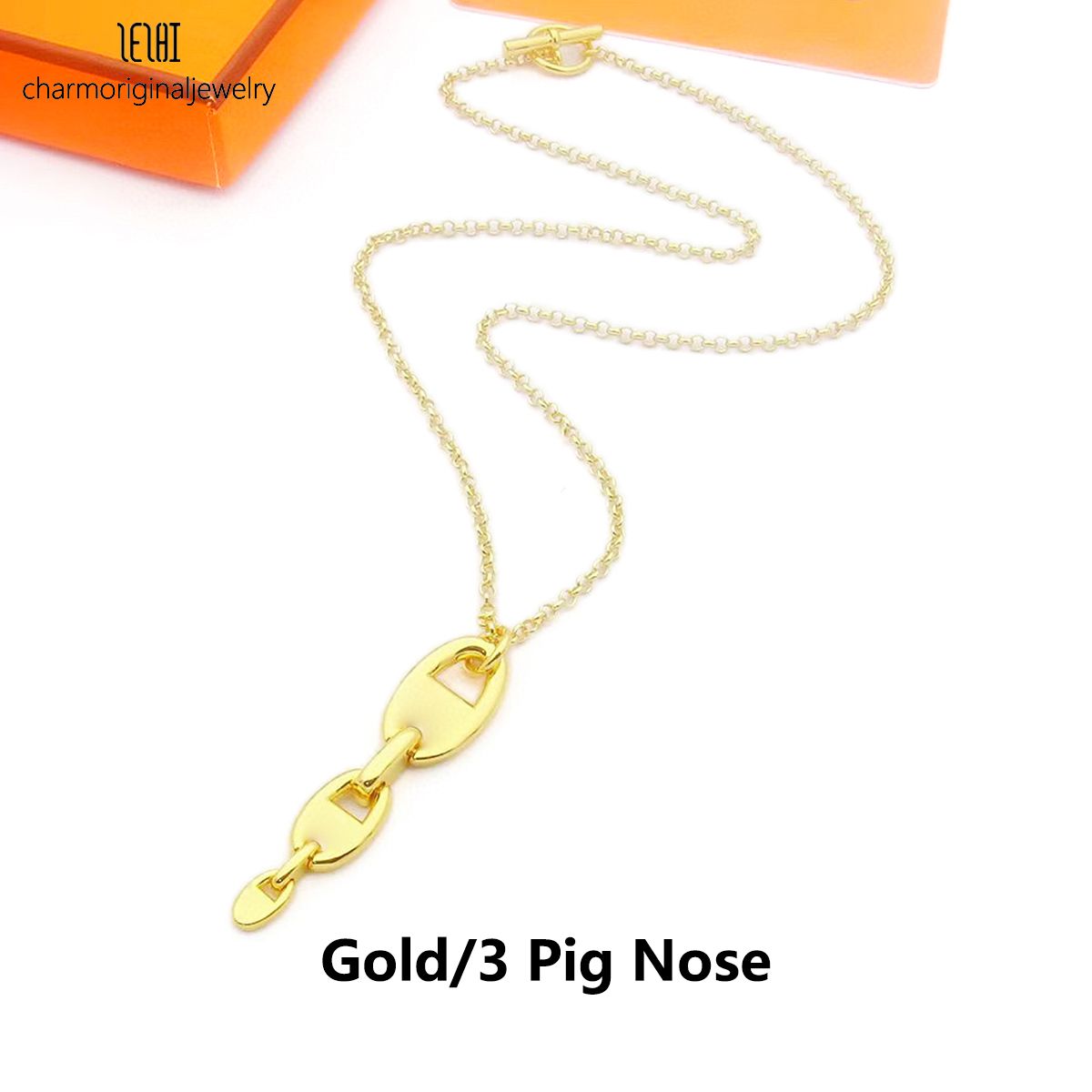 Gold 3 Schwein Nase