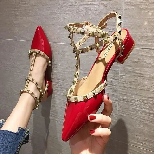 Red Square Heel