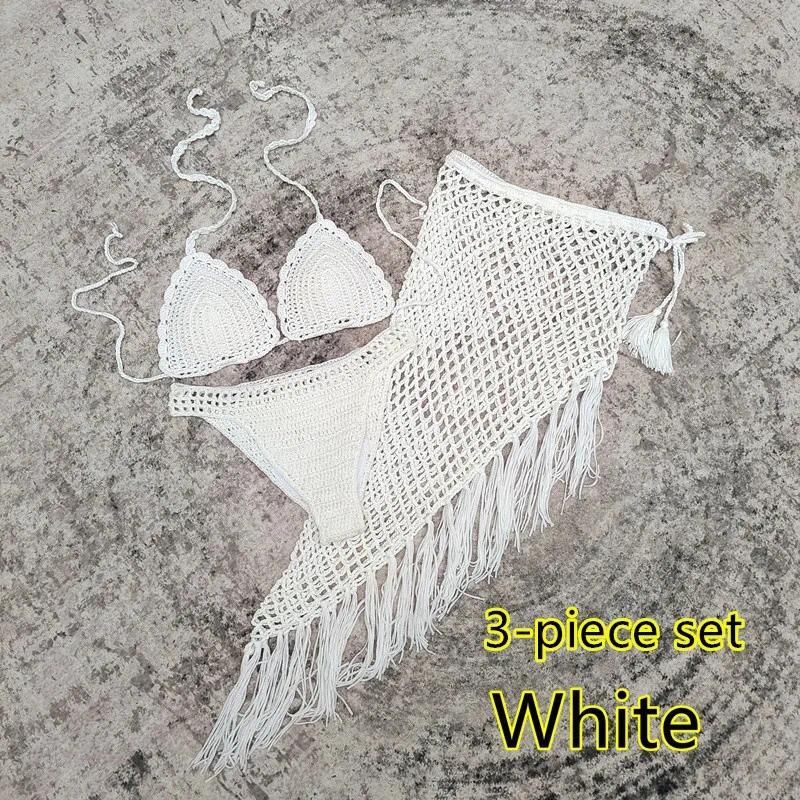 3pcs White