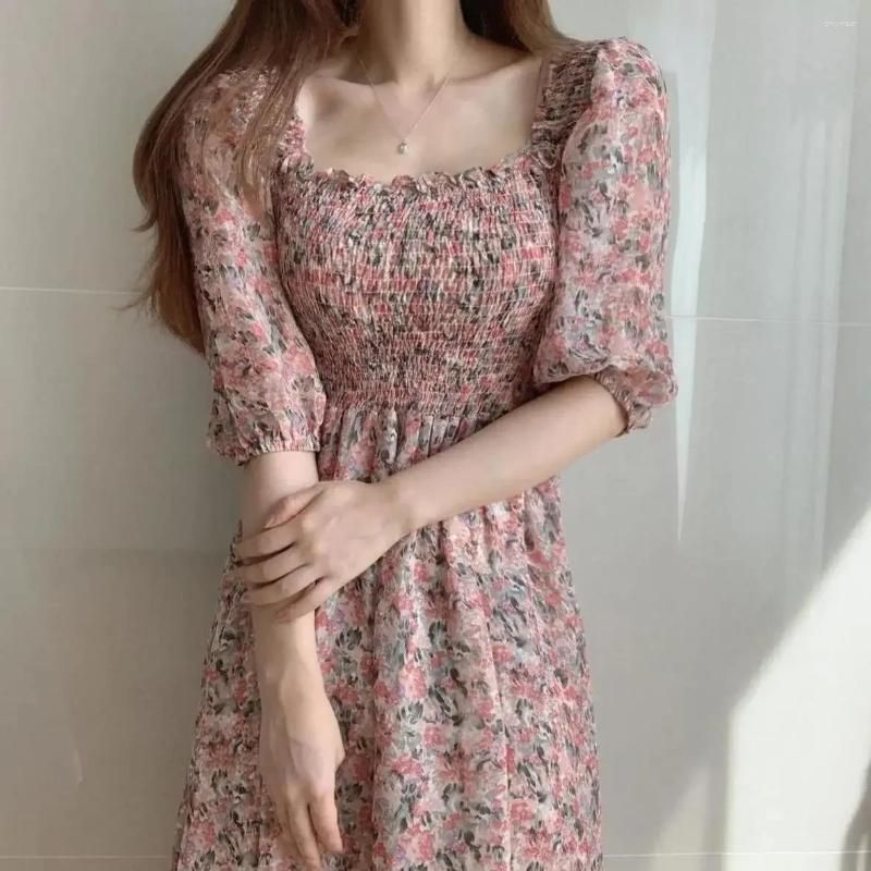 Pink Floral Dress