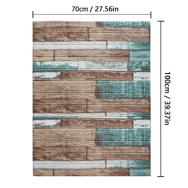 레트로 블루 -70cm x 10m