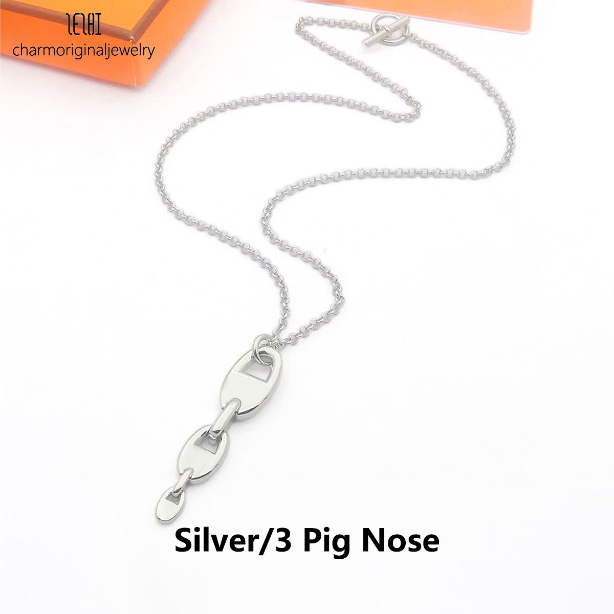 Silver 3 Pig Nez