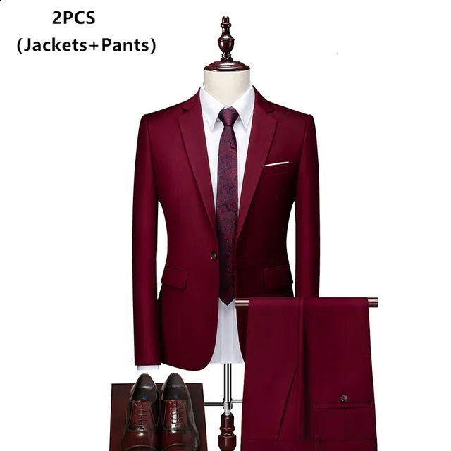 Wine Red 2 Pieces