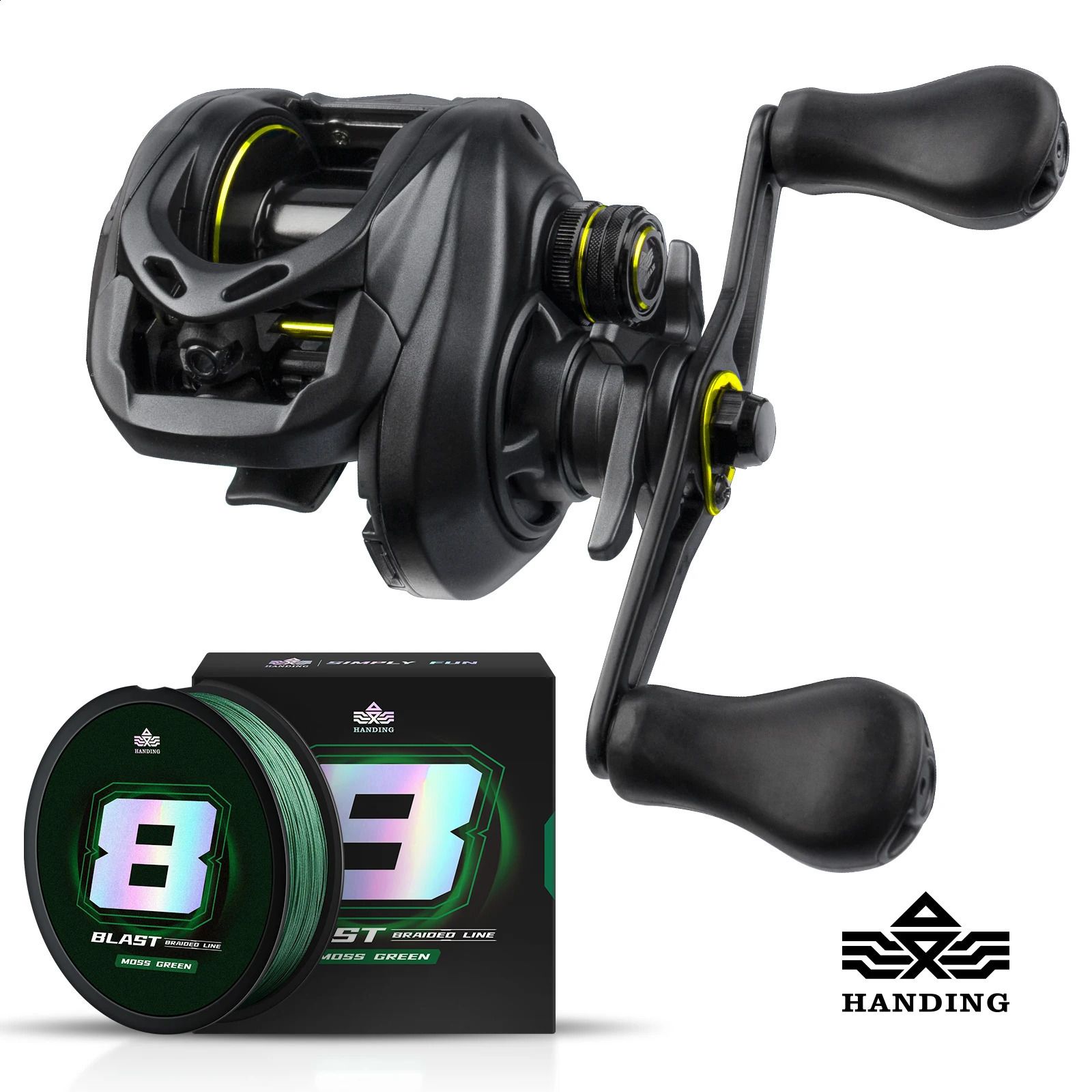 Reel And 10lb Line-Right Hand