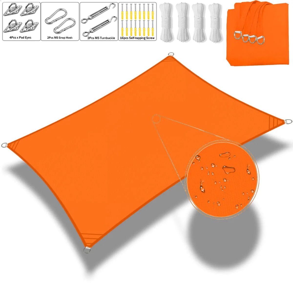 Orange Set-360cm x 360cm