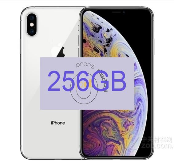 Biały iPhone XS 256 GB z ID twarzy