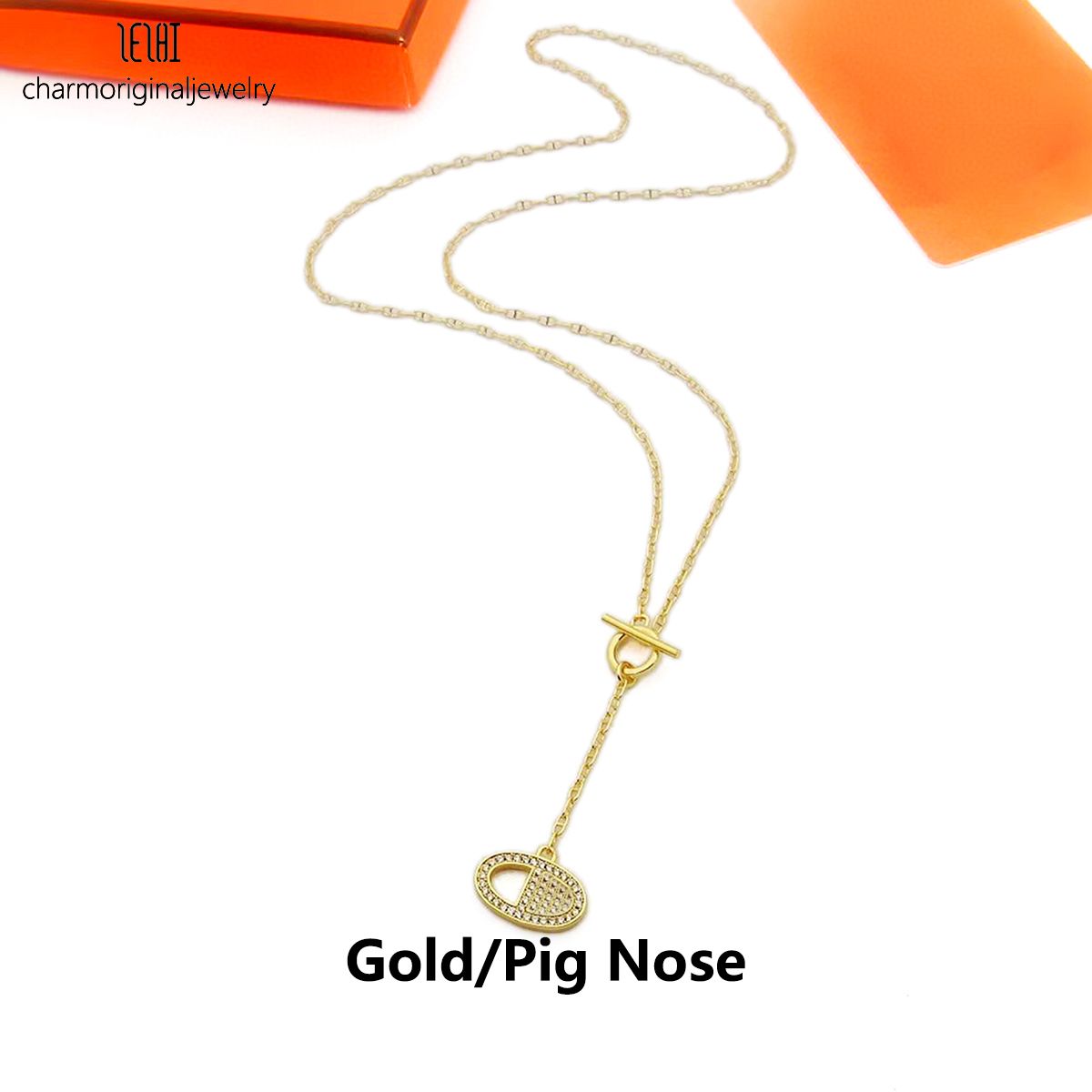 gold pig nose
