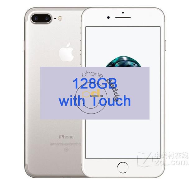 Silver iPhone 7 plus 128 GB