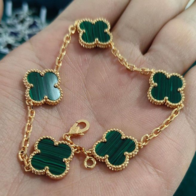 5 Gold Malachite Green-Rose Gold