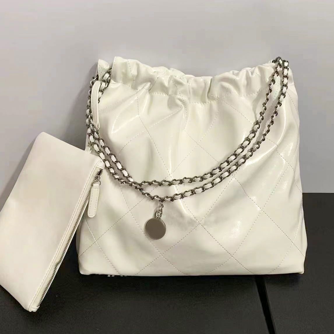 White silver-small :34.5 * 37 * 8