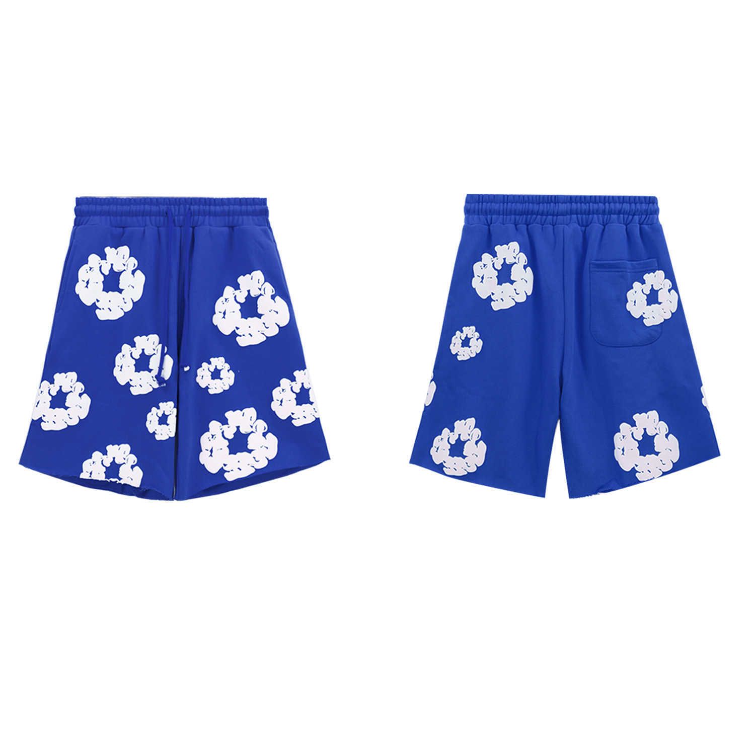 8611 Colorful Blue Shorts