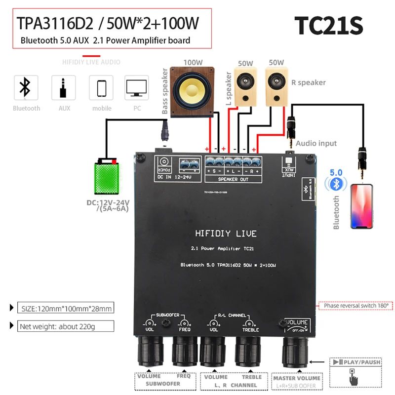 TC21S TPA3116D2