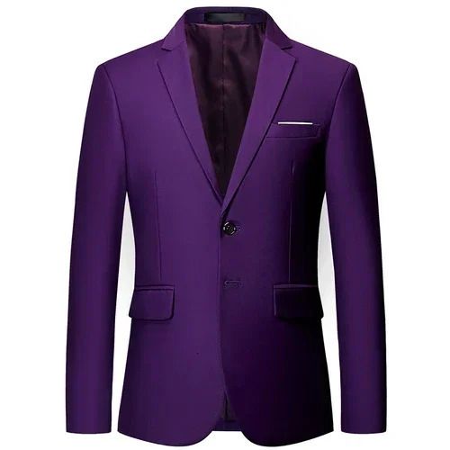 2 Button Purple