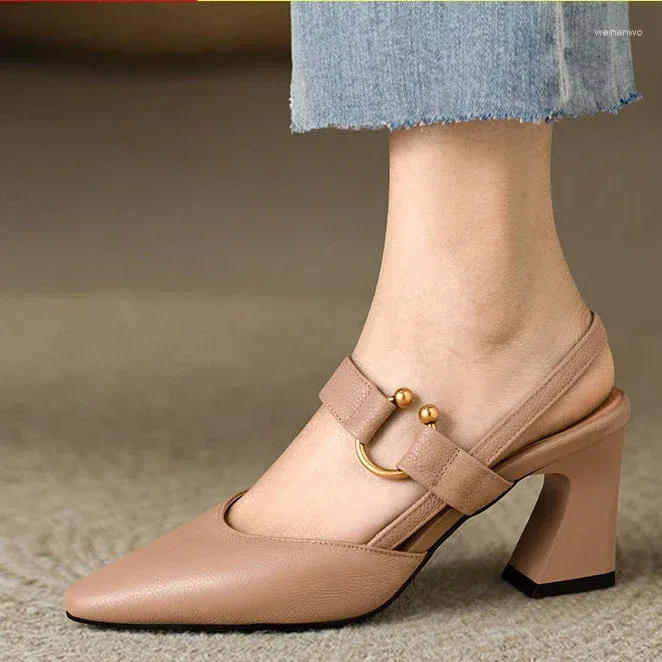 Apricot 5 cm heel