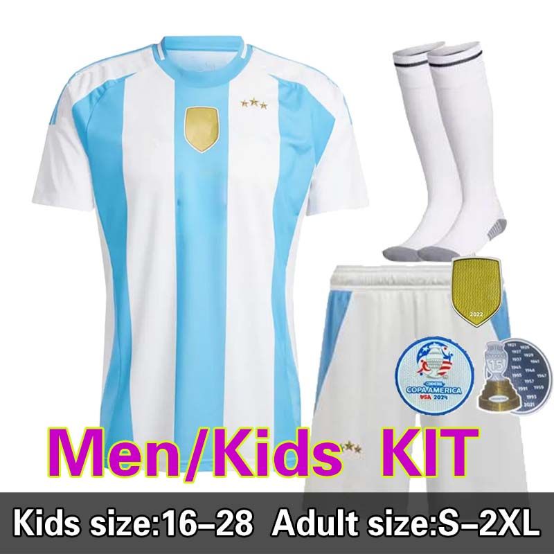 Home Full Kit 2024 Copa America Patch