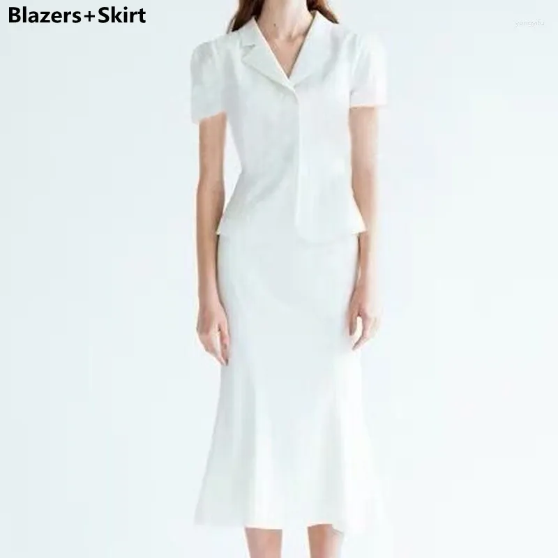 Blazer And Skirt
