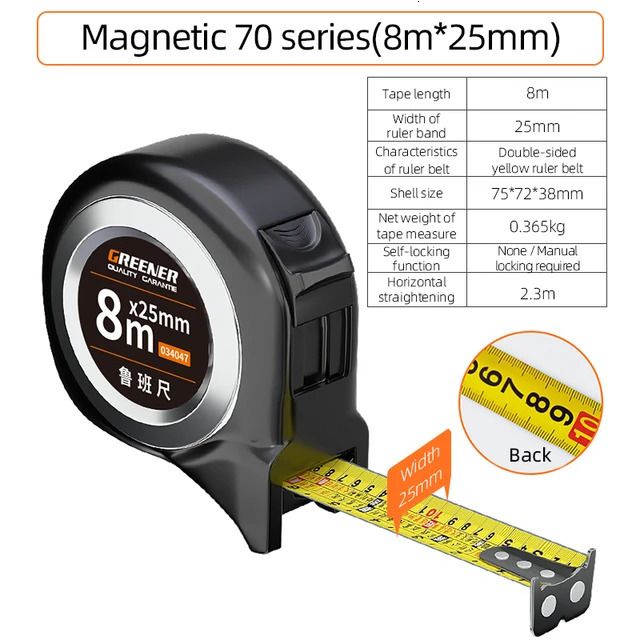 Magnetisk 8x25mm