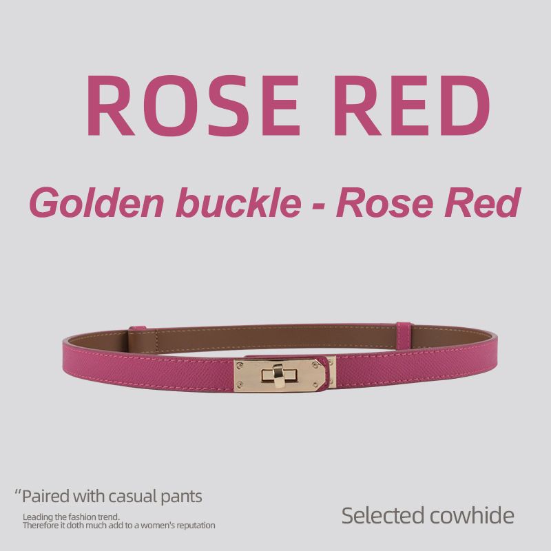Golden buckle - Rose Red