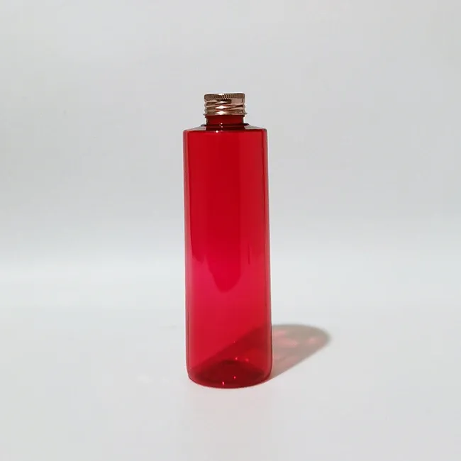 Bronzo di bottiglia rossa in plastica da 250 ml