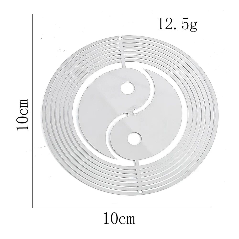 Couleur: Yin Yangsize: Couleur d'argent