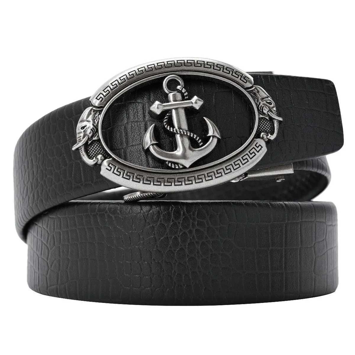 Black Silver Buckle