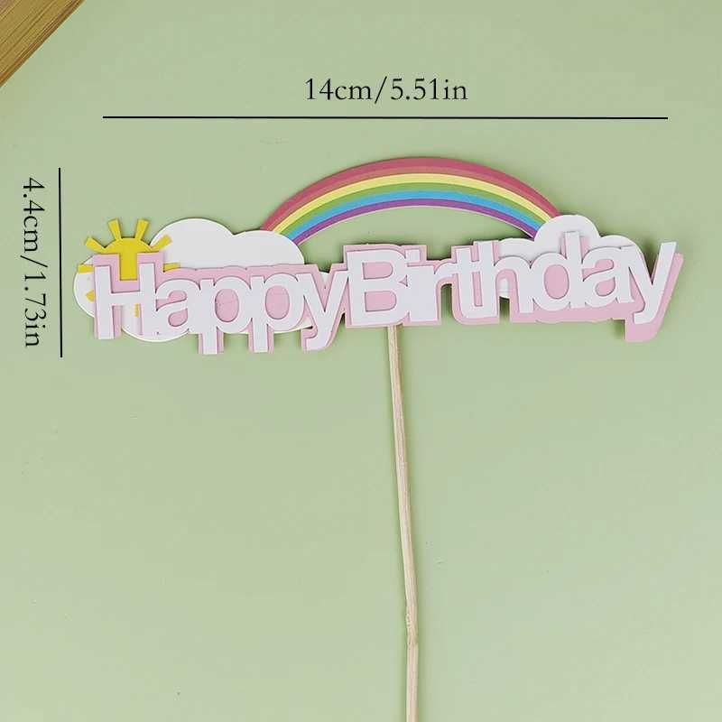 2pcs Pink Rainbow A1