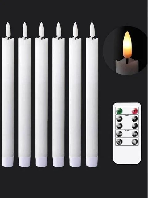 Color:6pcs LED candle