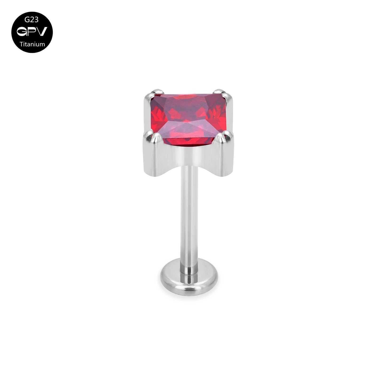 Zircon red-1.2x6x6mm