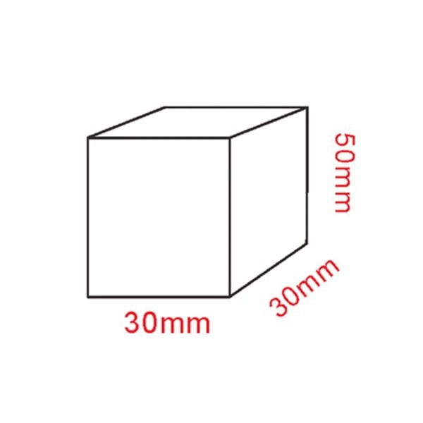 Kleur: 3x3x5cm