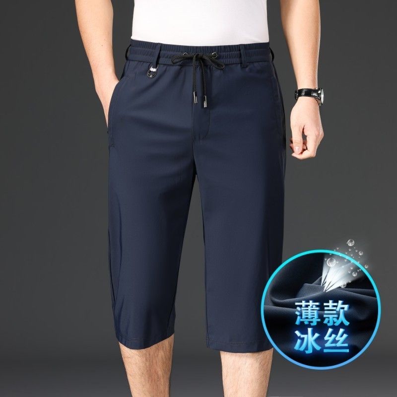 Strictly Select K659 Navy Blue Capris