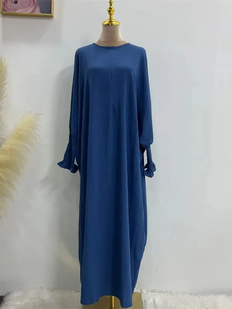 Размер 2 туманное синее платье