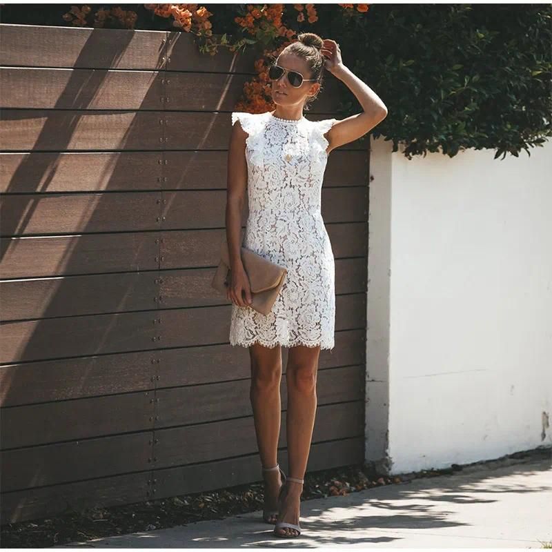 White Lace Dress 1