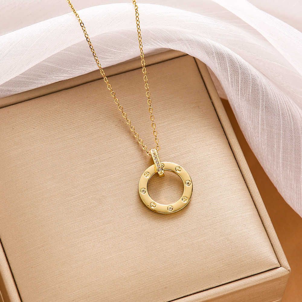 Collier Cercle 345 - Or
