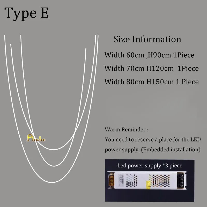 3000k White White Type E 3000k