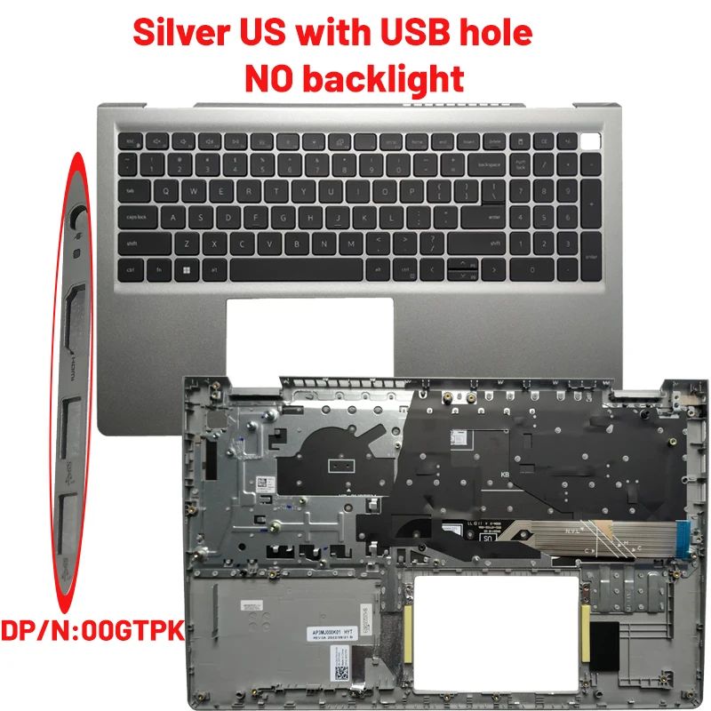 Couleur: Silver Us USB 2