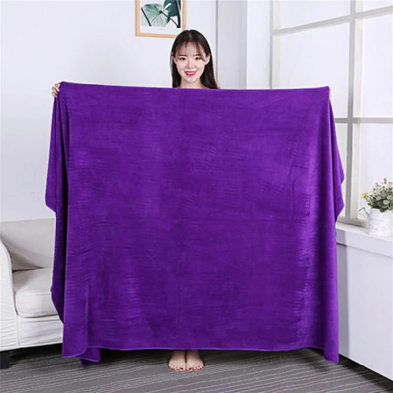 Color:deep purpleSize:80X180CM