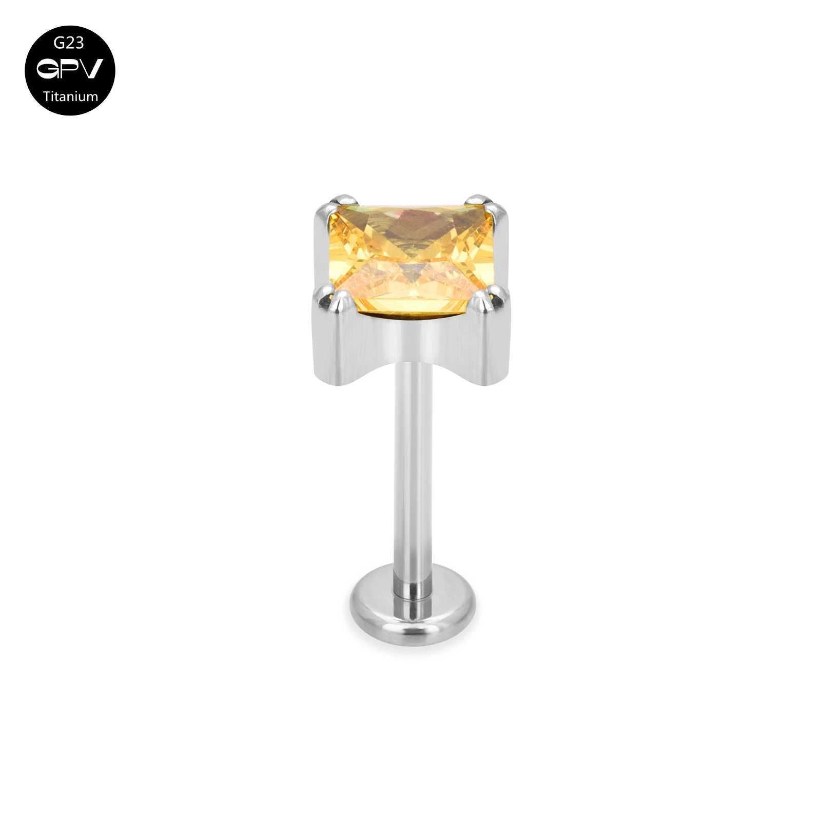 Champagne Zircon-1.2x6x6mm