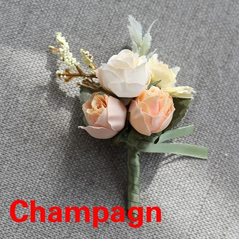 Champagner-Corsage.