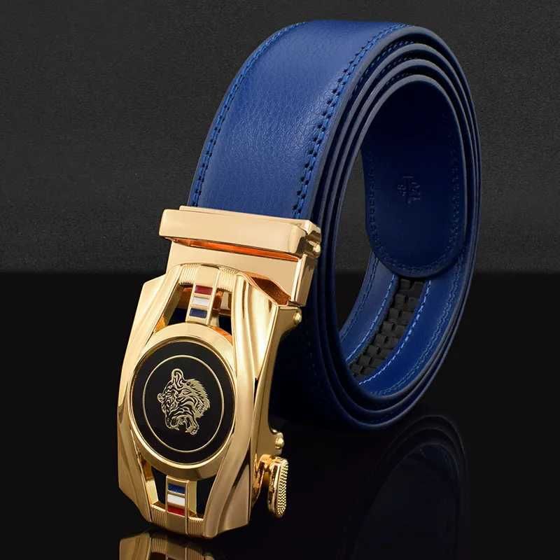 Blue Gold Buckle